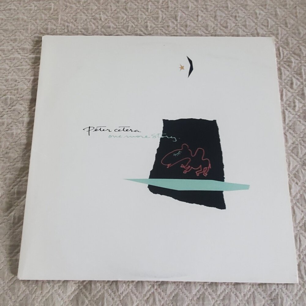 Peter Cetera One More Story LP Vinyl Album Warner Bros Records TESTED Exc Condn